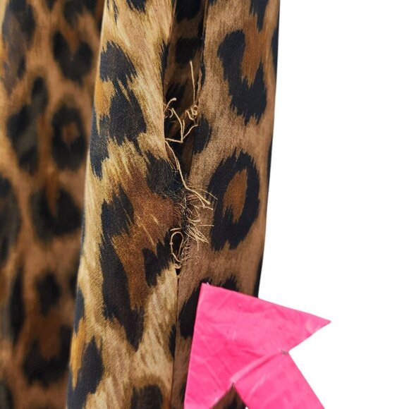 Vintage L Rothschild For Lilli Ann Animal Print Baggy Parachute Pants Medium - Picture 5 of 10